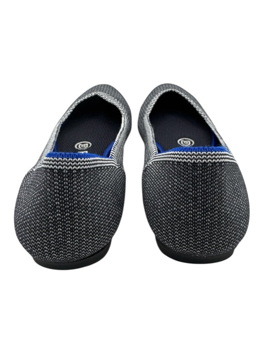 Rothy's Shoe Size 5 White, Black, Blue Synthetic Knit Slip On Shoes White, Black, Blue / 5