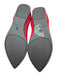 Rothy's Shoe Size 5 Red & Blue Synthetic Knit Slip On Pointed Toe Shoes Red & Blue / 5