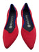 Rothy's Shoe Size 5 Red & Blue Synthetic Knit Slip On Pointed Toe Shoes Red & Blue / 5