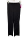 Lululemon Size 4 Black Nylon Blend Zip Fly High Rise Straight Leg Trouser Pants Black / 4