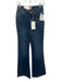 DL1961 Size 24 Medium Wash Cotton Denim High Rise Faded Bootcut Jeans Medium Wash / 24