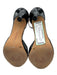 Vince Camuto Shoe Size 9 Black Patent Leather Round Toe Open Toe Sandals Black / 9