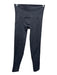 Spanx Size M Dark Gray Nylon Blend Heathered Wide Waist Band Mid Rise Leggings Dark Gray / M