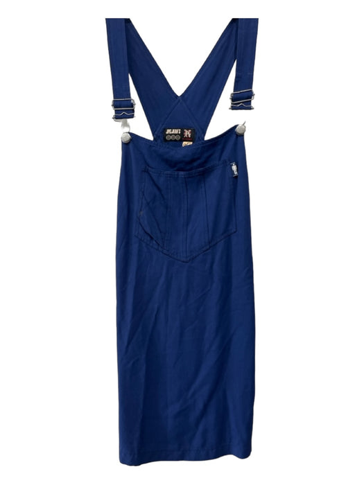JPG Jean's / Jean Paul Gaultier Size 42/6 dark blue Side Cut Out Mini Dress dark blue / 42/6