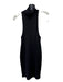 Hardware LDN Size M Black Ribbed Knit Sleeveless Mock Neck Dress Black / M