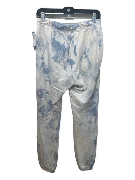 Cotton Citizen Size Small Light blue & white Cotton Tie Die Jogger Pockets Pants Light blue & white / Small