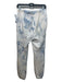 Cotton Citizen Size Small Light blue & white Cotton Tie Die Jogger Pockets Pants Light blue & white / Small