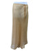 Comme De Garcon Size Small Nude Beige Missing Fabric Sheer lined Maxi Skirt Nude Beige / Small