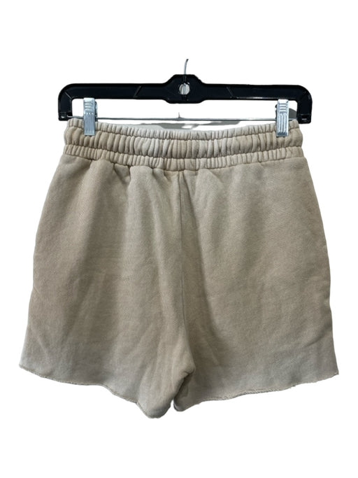 Cotton Citizen Size Small light brown Cotton Drawstring Waist Pockets Shorts light brown / Small