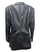 Nanushka Size M Black Polyester & Polyurethane 2 Buttons Blazer Jacket Black / M