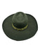 Lack of Color Green Wool Paisley Embroidery Brim Hat Green / M
