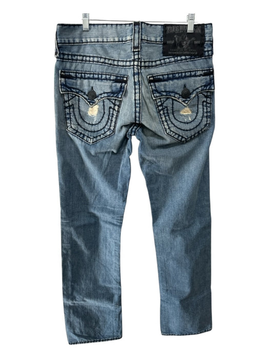 True Religion Size 31 Light Wash Cotton Distressed Jean Men's Pants Light Wash / 31
