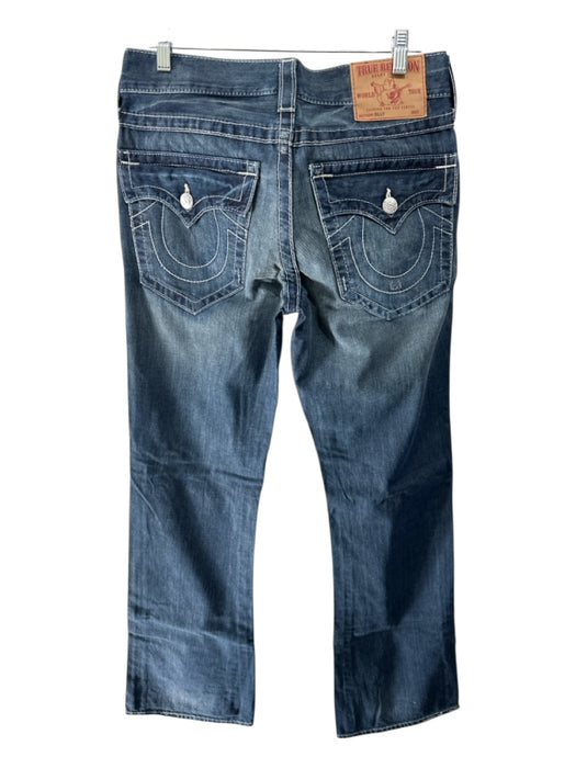 True Religion Size 31 Medium Wash Cotton Distressed Jean Men's Pants Medium Wash / 31