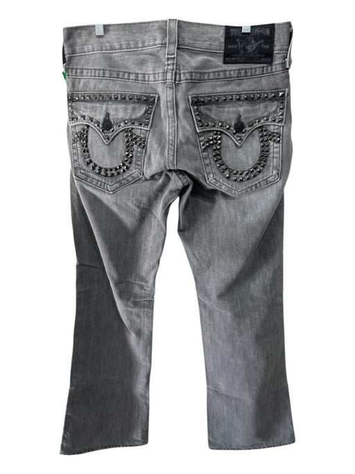 True Religion Size 31 Gray Cotton Solid Jean Men's Pants Gray / 31