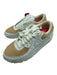 Nike Shoe Size 6 White & Beige Raffia round toe lace up Low Top AirMax Sneakers White & Beige / 6