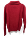 Ralph Lauren Blue Size M Dark Red Wool Turtleneck Rib Knit Sweater Dark Red / M