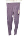 Set Active Size S/M Lilac Purple Nylon Blend Ribbed Square Neck Athletic Set Lilac Purple / S/M