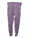 Set Active Size S/M Lilac Purple Nylon Blend Ribbed Square Neck Athletic Set Lilac Purple / S/M