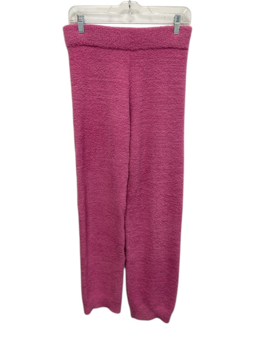 APPARIS Size S Pink Polyester Boucle Sleeveless Elastic Waistband Pant Set Pink / S