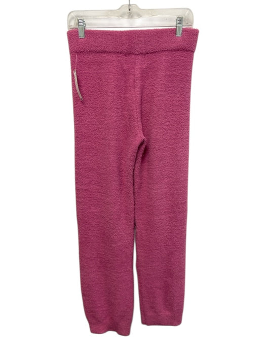 APPARIS Size S Pink Polyester Boucle Sleeveless Elastic Waistband Pant Set Pink / S