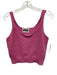 APPARIS Size S Pink Polyester Boucle Sleeveless Elastic Waistband Pant Set Pink / S