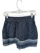 Veronica Beard Size XS Navy & white Cotton Blend High Waist Flowers Shorts Navy & white / XS