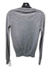 Theory Size SP Gray Wool V Neck Button Up Long Sleeve Sweater Gray / SP