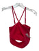 Alo Yoga Size M Red Synthetic Front Keyhole Spaghetti Strap Top Red / M