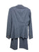 Derek Lam 10 Crosby Size 10 Blue, Black, Gray Cotton Blend Gingham Pant Set Blue, Black, Gray / 10