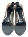 Stuart Weitzman Shoe Size 7.5 Gold & Silver Leather Glitter Round Peep Toe Pumps Gold & Silver / 7.5