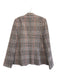 Veronica Beard Size 12 Pink, Brown, Cream Cotton Long Sleeve Blazer Jacket Pink, Brown, Cream / 12