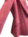 L'agence Size 10 Pink & gray Wool & Acrylic Single Button Herringbone Jacket Pink & gray / 10
