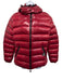 Moncler Size 5 Red Polyamide Goose Down Zip Hood Puffer Jacket Red / 5