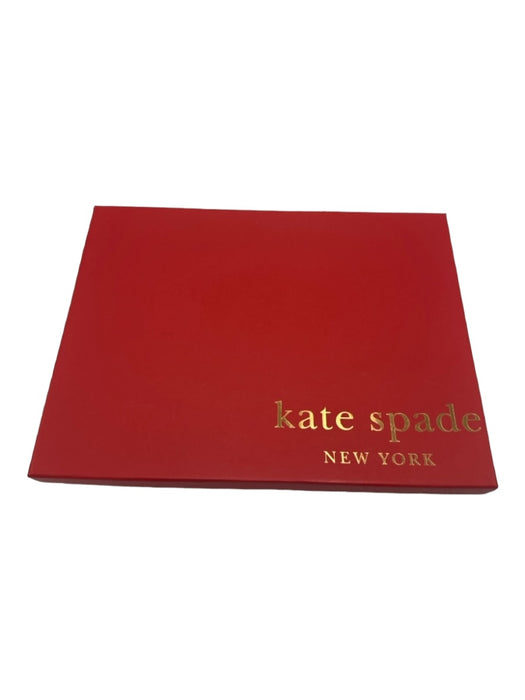 Kate Spade Black Top Zipper Glitter Envelope Clutch Black