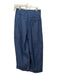 YMC Size S Dark Wash Cotton Denim Button & Zip Wide Leg Side Pockets Cargo Jeans Dark Wash / S