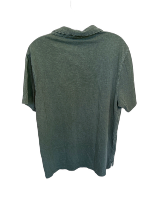 J. Crew Size XL Green Cotton Solid Men's Polo Green / XL