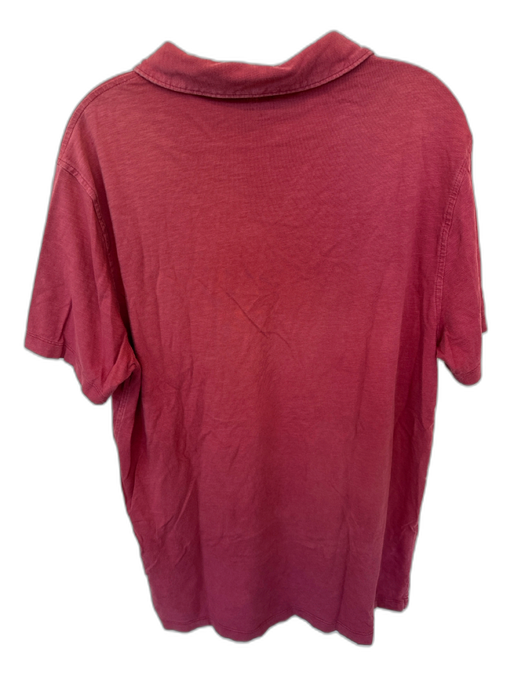 J. Crew Size XL Brick Cotton Solid Men's Polo Brick / XL