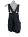We The Free Size M Black Cotton Cuffed Denim Romper Black / M