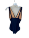 J. Crew Size M Navy Polyester Blend Adjustable straps Padding Solid Swimsuit Navy / M