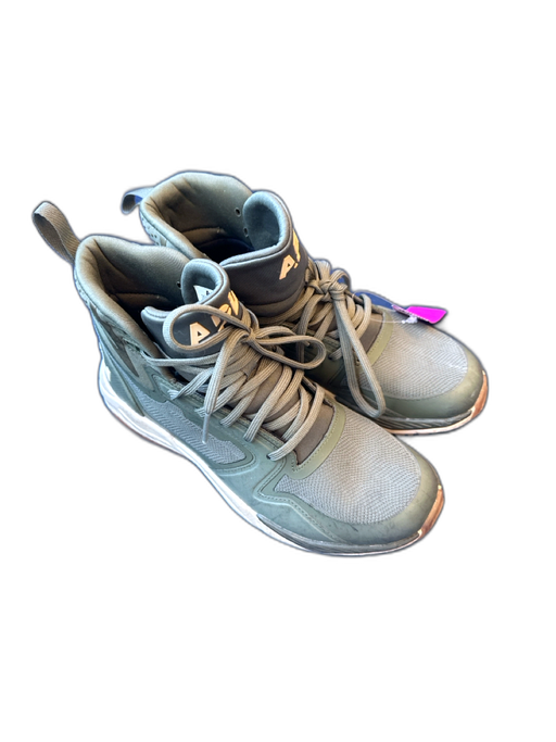 APL Shoe Size 8 Olive Green Canvas High Top lace up Athletic Sneakers Olive Green / 8