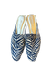 Rachel Comey Shoe Size 7 Black & Yellow Canvas Metallic Thread Wedge Mules Black & Yellow / 7