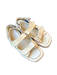 Loeffler Randall Shoe Size 6.5 Tan Straw Velcro Square Toe Sandals Tan / 6.5