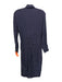 Madewell Size 6 Navy Blue, Red & White Viscose Floral Long Sleeve Collared Dress Navy Blue, Red & White / 6
