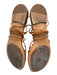 Michael Kors Collection Shoe Size 37 Tan Brown Leather Tie Detail Thong Sandals Tan Brown / 37