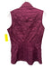 Barbour Size  T4 Maroon Red Polyamide Sleeveless Quilted Zip Up Vest Maroon Red / T4