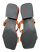 Lacceti Shoe Size 35 Brown Suede Circles Low Block Heel Mule Sandals Brown / 35