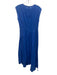 Frame Size XS Blue Cotton Seersucker Sleeveless Midi Dress Blue / XS