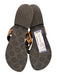 Tory Burch Shoe Size 7 Brown Leather Logo Flip flop Thong Strap Sandals Brown / 7