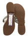 Tory Burch Shoe Size 7 Navy & white Cheetah Print Flip flop Thong Strap Sandals Navy & white / 7