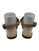 Rebecca Minkoff Shoe Size 7.5 Tan & Taupe Leather Thong Strap Tassels Sandals Tan & Taupe / 7.5